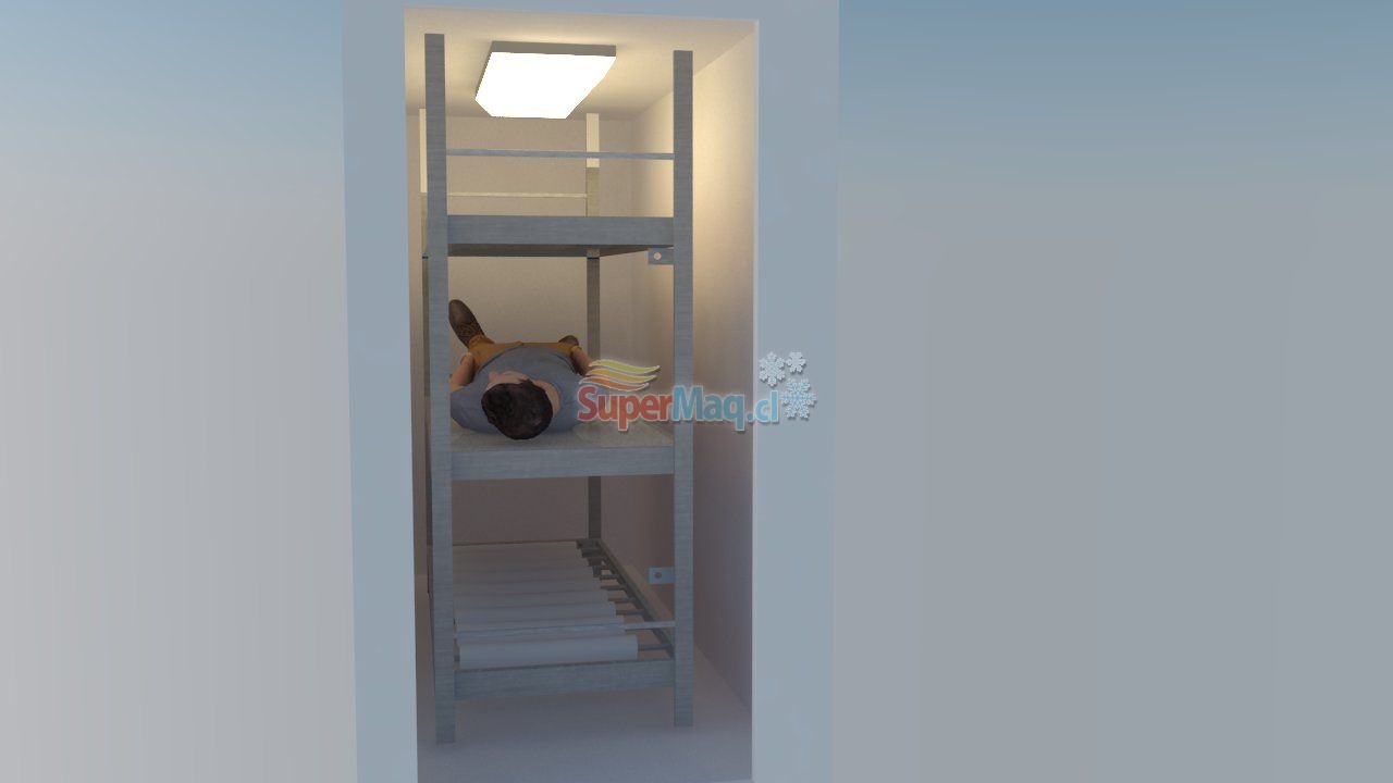 Camara mortuoria Modular 3 Cuerpos : Refrigeracion