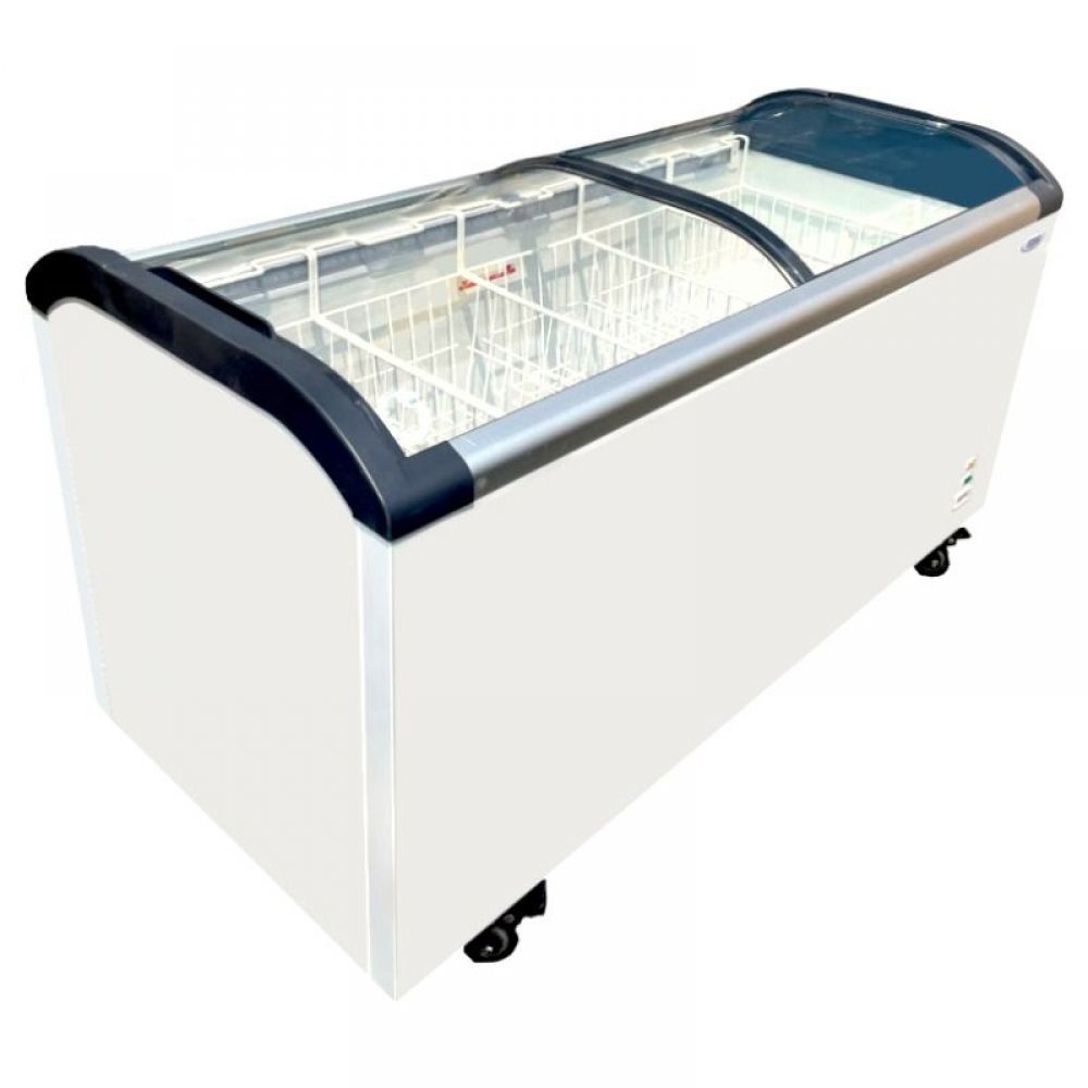 Congeladora 520 Litros Vidrio Curvo : Refrigeracion
