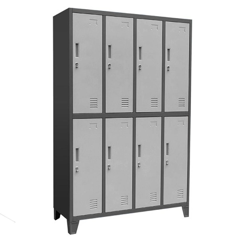 Locker Metalico 4 Cuerpos 8 Puertas L400-2 : Refrigeracion