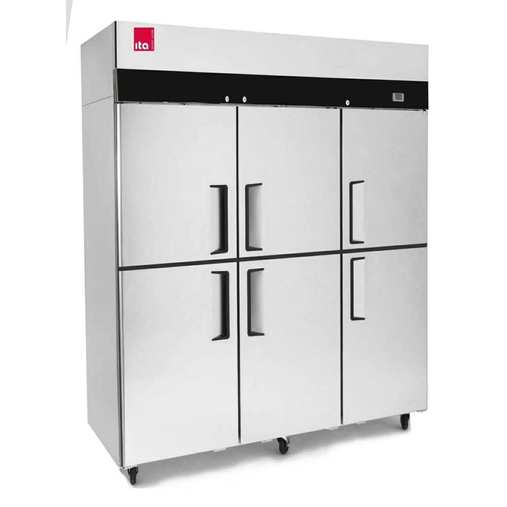 Refrigerador Congelado 3 Cuerpos 6 Medias Puertas Inox. : Refrigeracion