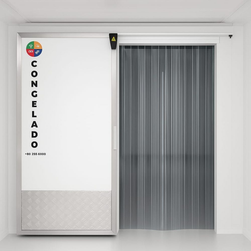 Riel para Puerta corredera Hasta 1.30 Mt Caffsa : Refrigeracion